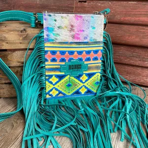030 Carrie - Rainbow w/ Neon Trip Aztec