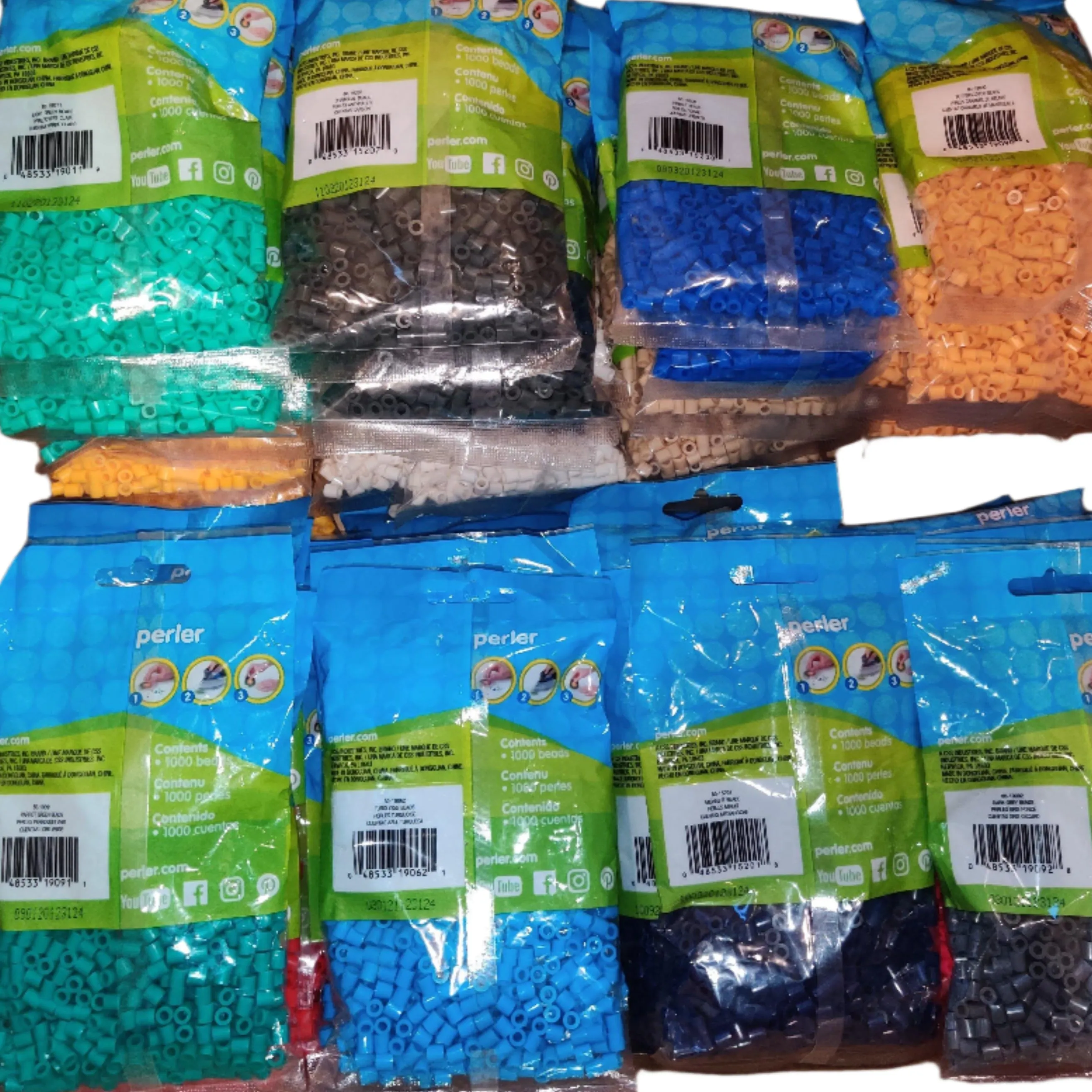 1,000 Perler Bead Bags