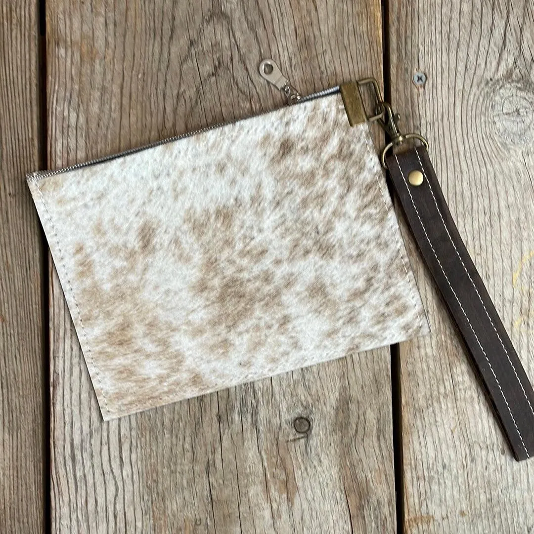 101 Make-up bag - Longhorn w/ Mahogany Brands