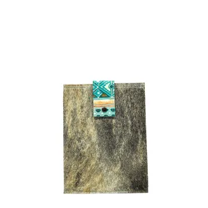 13'' Tablet Sleeve - Light Brindle w/ Mandarine Navajo