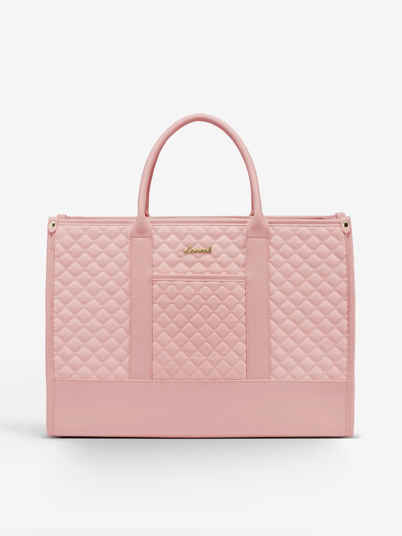 2 Pcs Quilted Laptop Tote Bag, 15.6" 17"