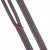 #5 Nylon Tula Pink Coil Zipper 3yds and 9 Pulls --- Assorted Colors -- Sallie Tomato
