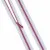 #5 Nylon Tula Pink Coil Zipper 3yds and 9 Pulls --- Assorted Colors -- Sallie Tomato