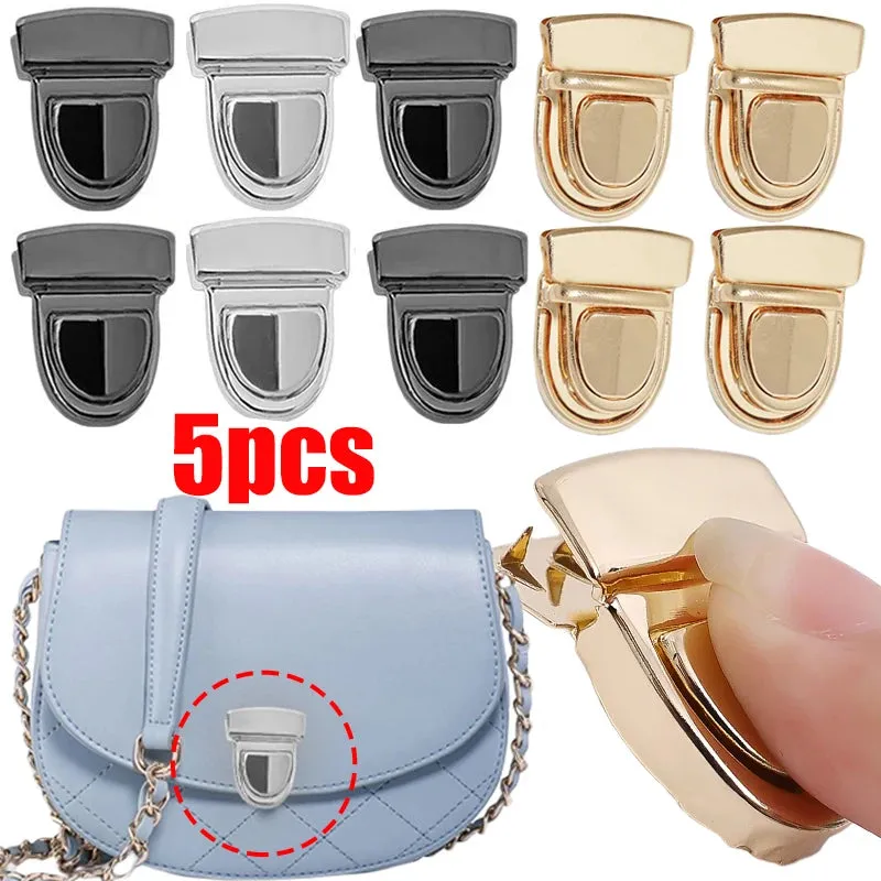 5PCS Metal Bag Locks – Durable Snap Clasps for Handbags & DIY Crafts™