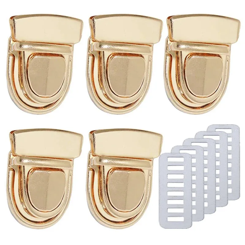 5PCS Metal Bag Locks – Durable Snap Clasps for Handbags & DIY Crafts™