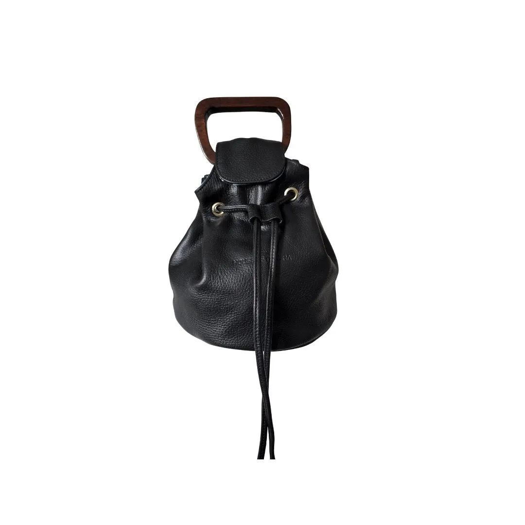 A Little Bit LiT - All Black Leather Exterior - Sikasso Blue