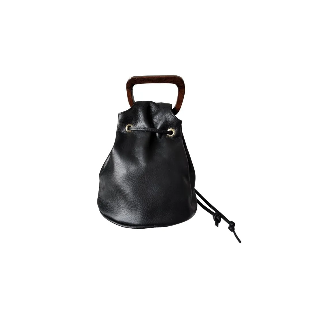 A Little Bit LiT - All Black Leather Exterior - Sikasso Blue