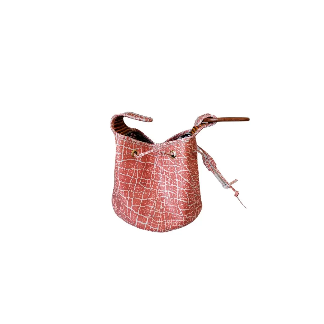 A Little Bit LiT - All Leather Exterior - Salmon