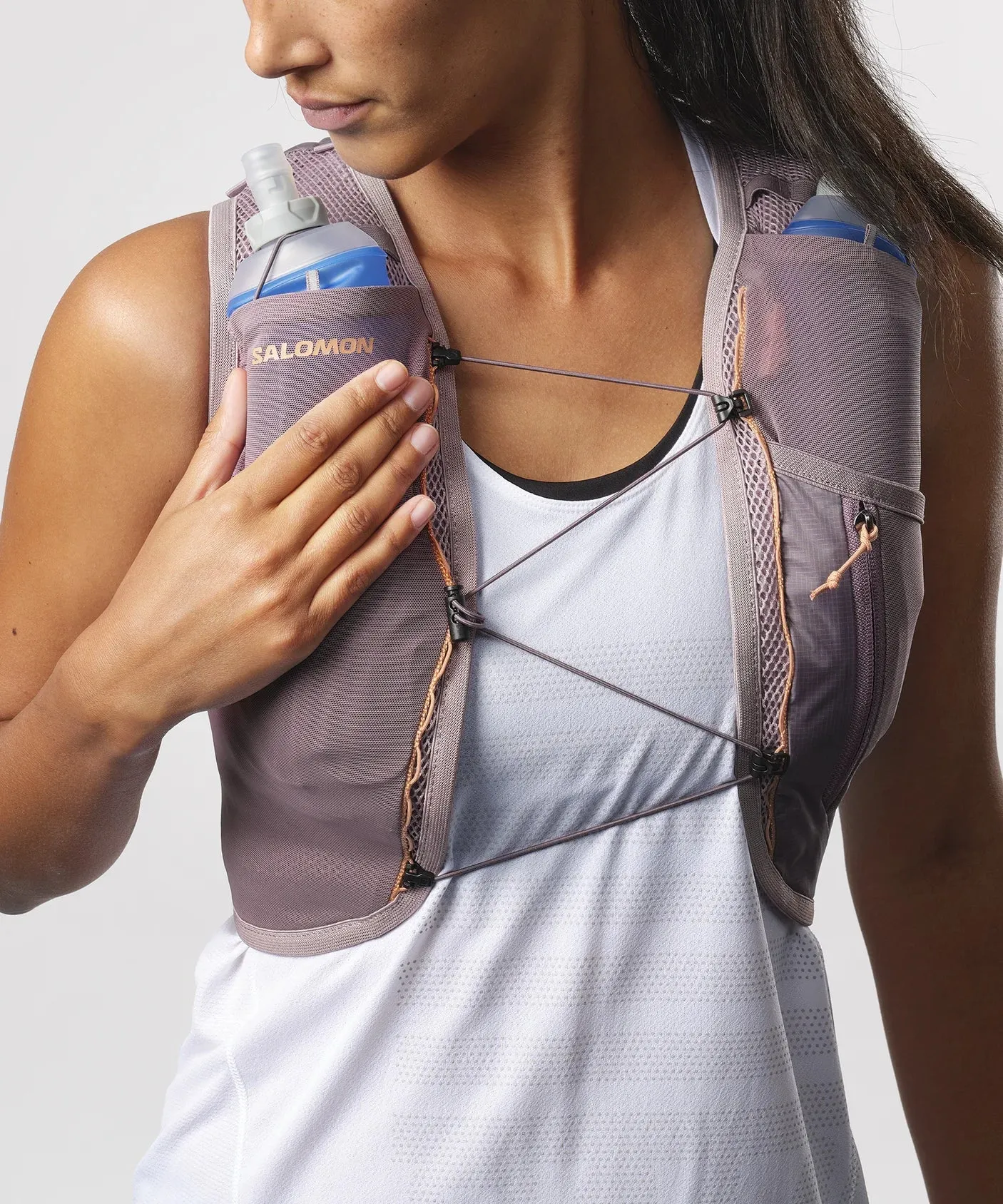 Active Skin 4 Running Vest with flasks included (Women's)