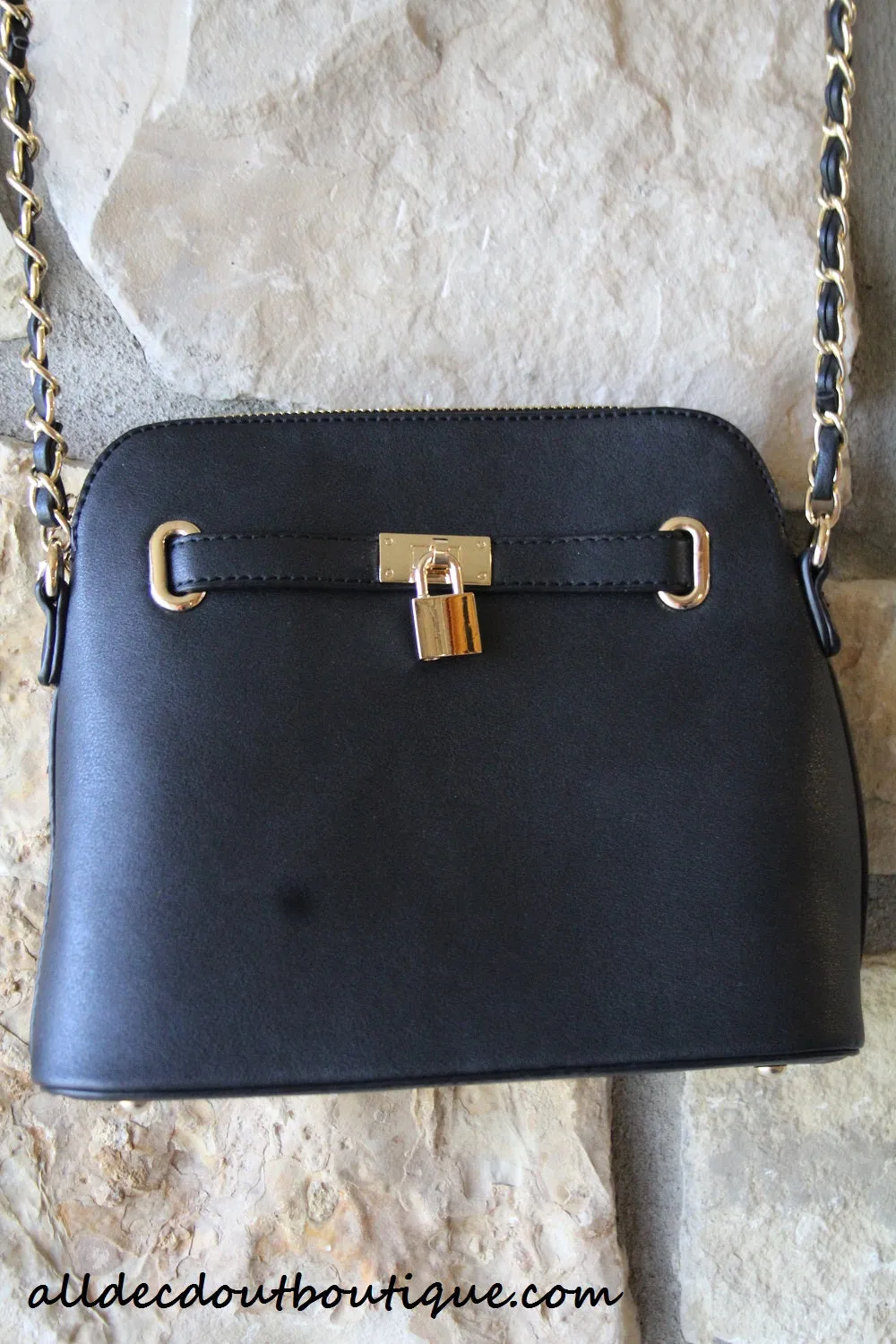 ADO | Classic Messenger Purse Black