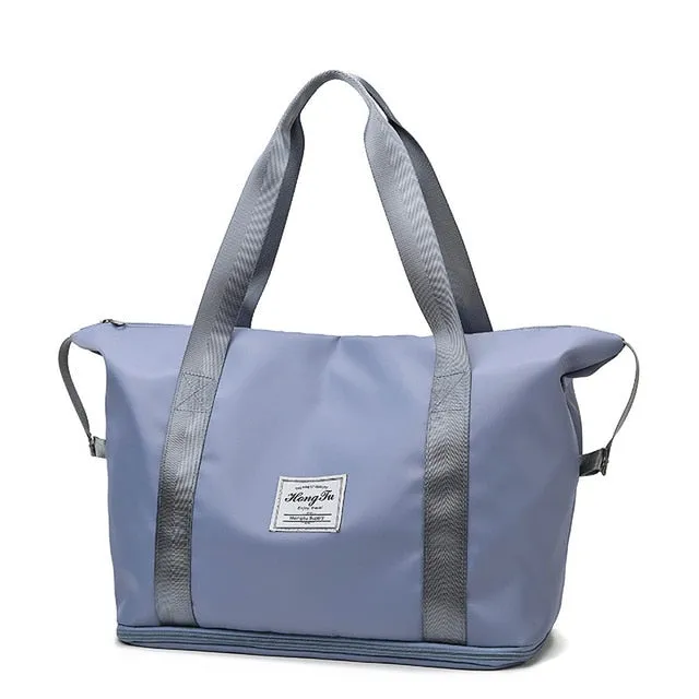 Adventure Awaits Expandable Weekender Bag