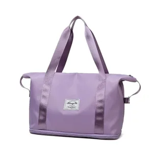 Adventure Awaits Expandable Weekender Bag