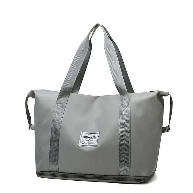 Adventure Awaits Expandable Weekender Bag