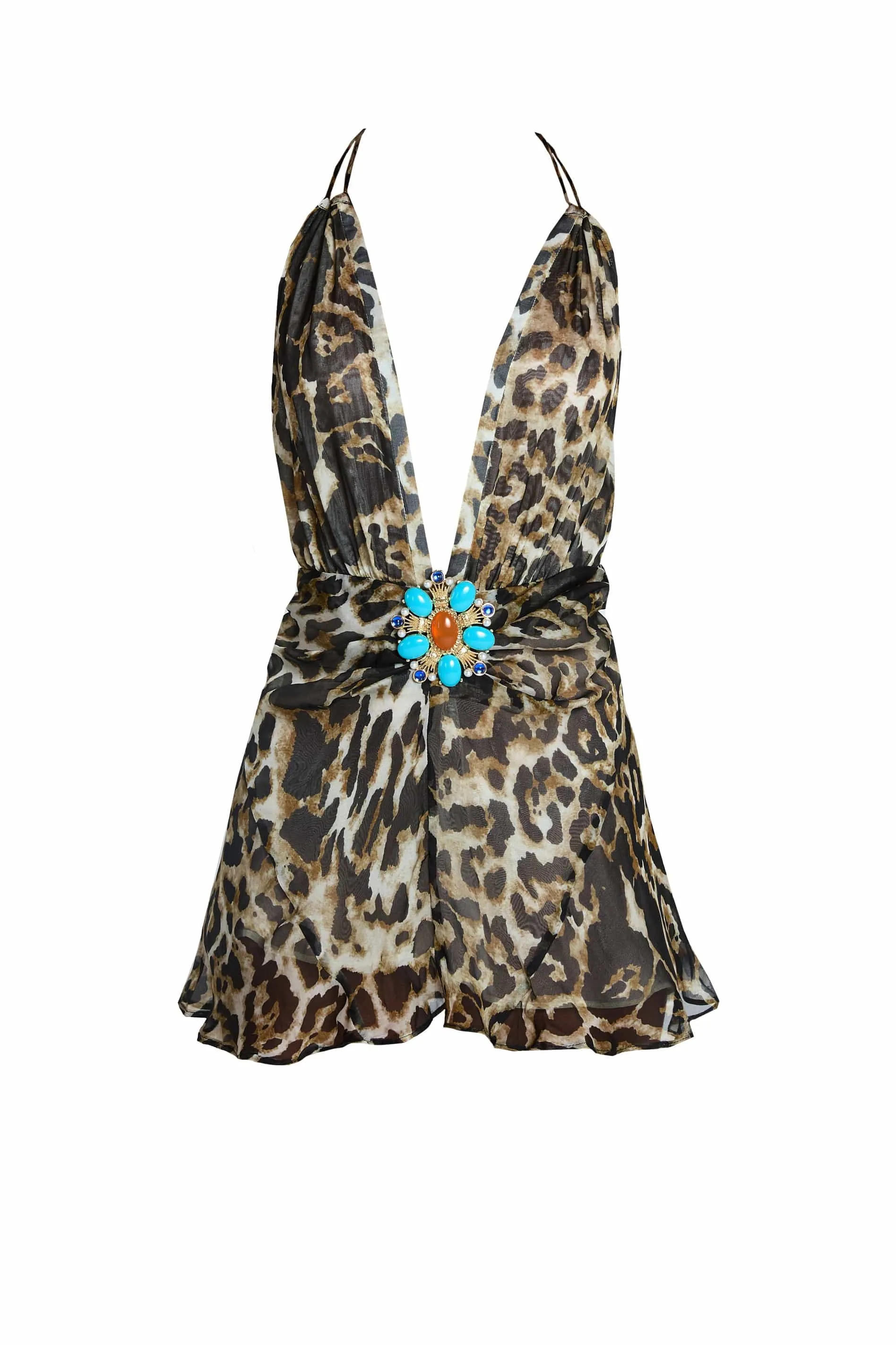 AMAZONIA dress- leopard