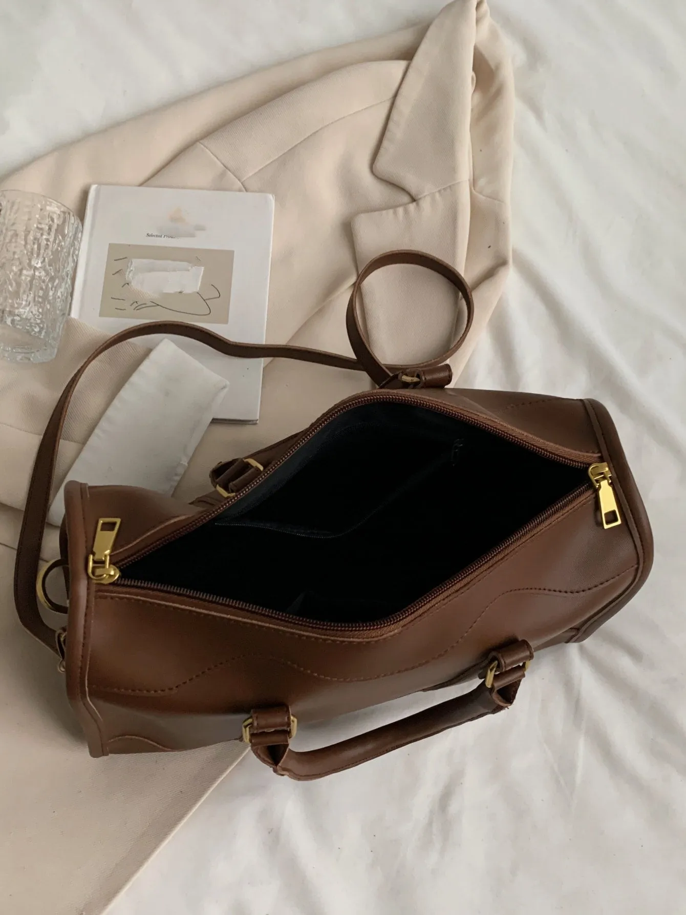 Amela Godwin Double Handle Duffel Bag