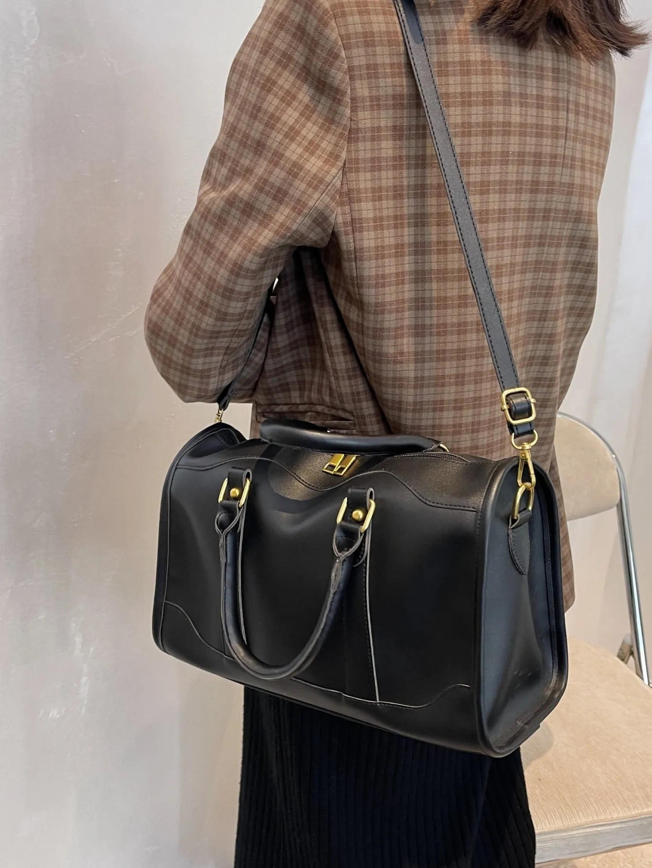 Amela Godwin Double Handle Duffel Bag