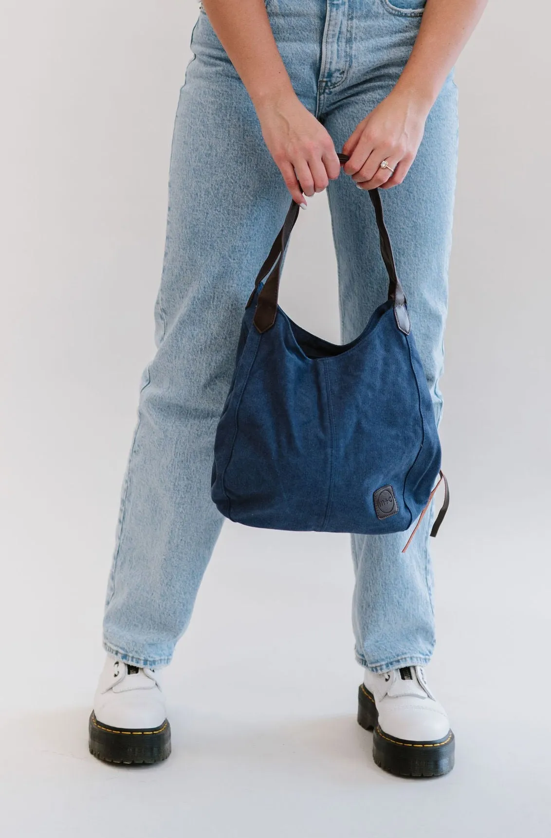 Anniston Canvas Hobo Bag - Final Sale