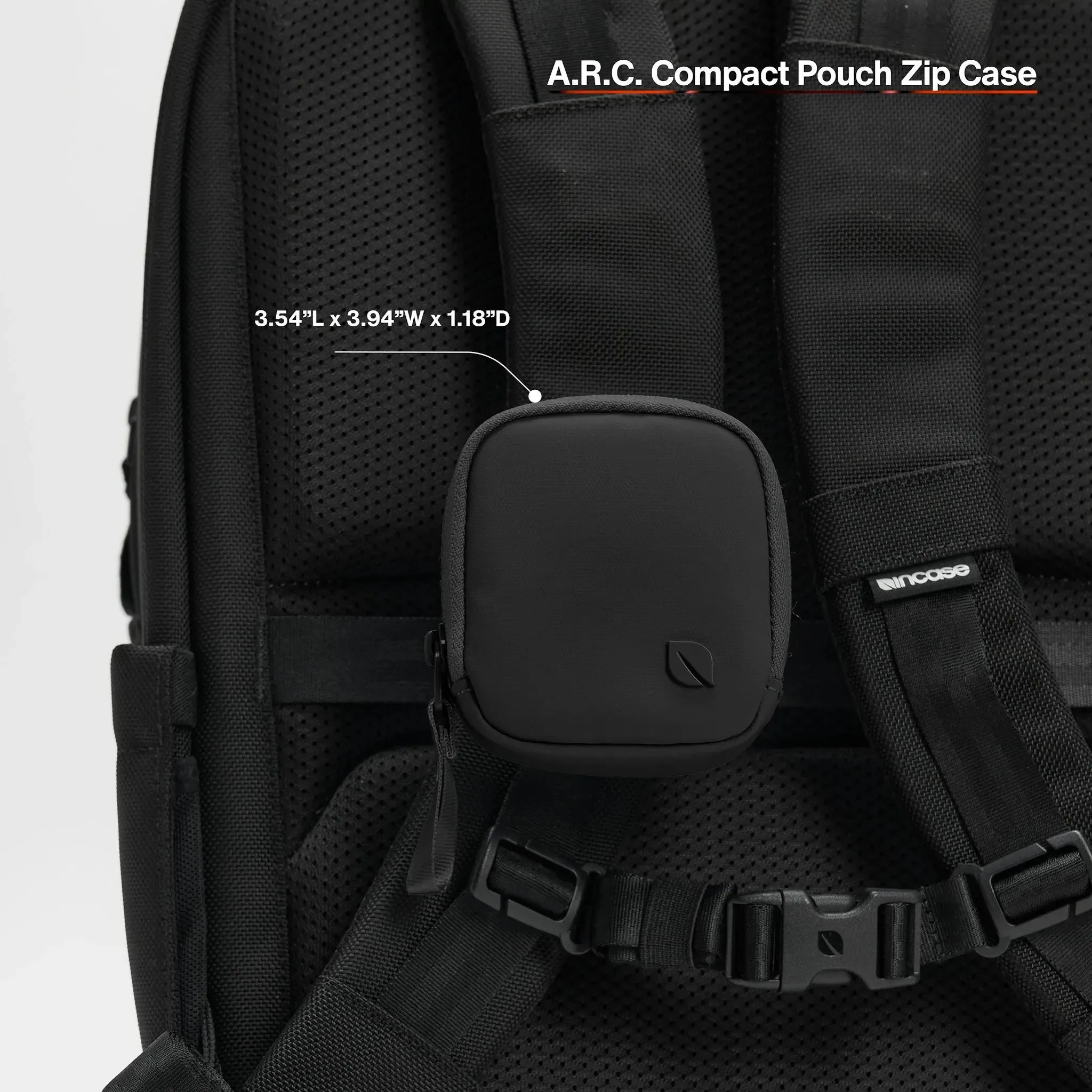 A.R.C. Compact Pouch With ReSpun 100% Recycled Polyester