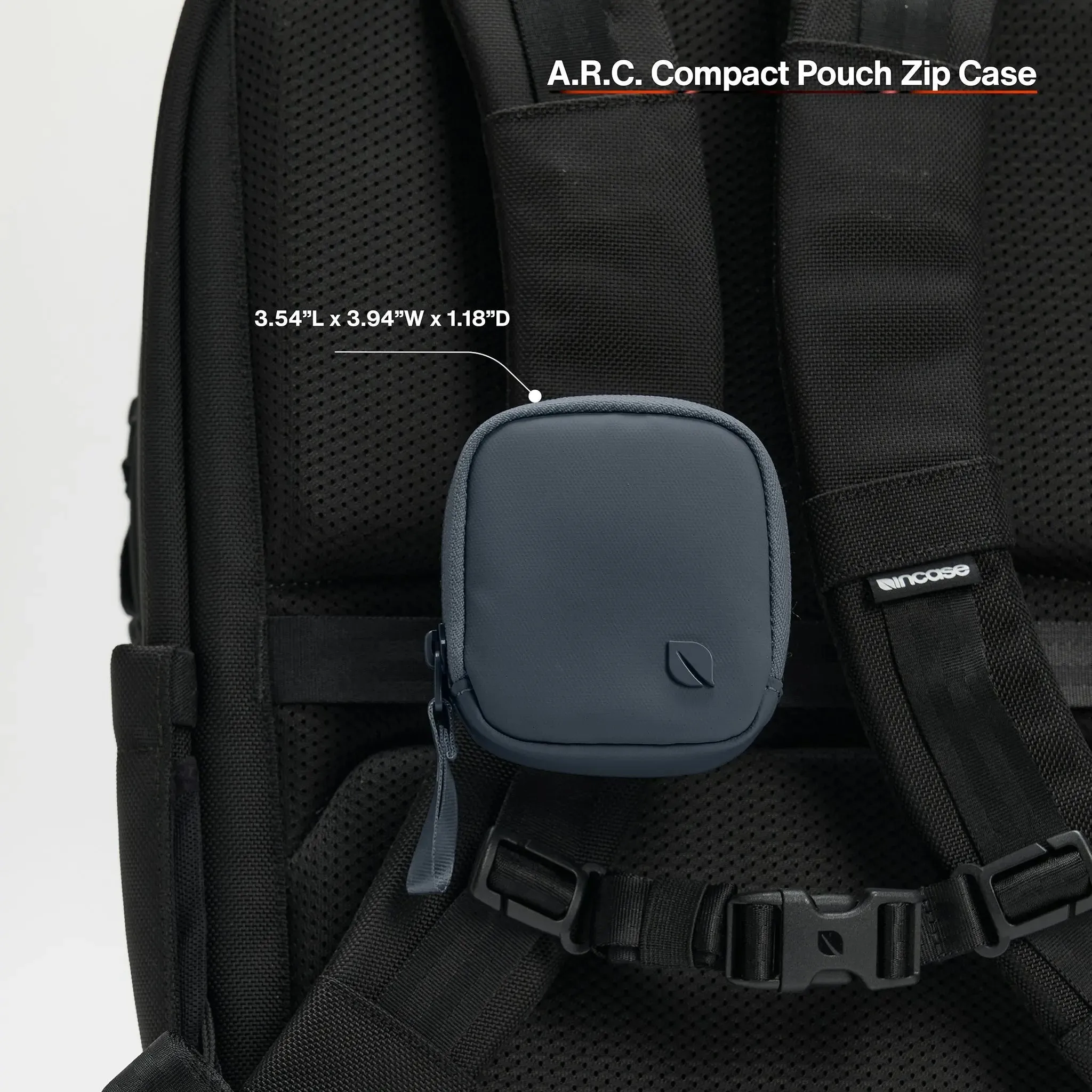 A.R.C. Compact Pouch With ReSpun 100% Recycled Polyester