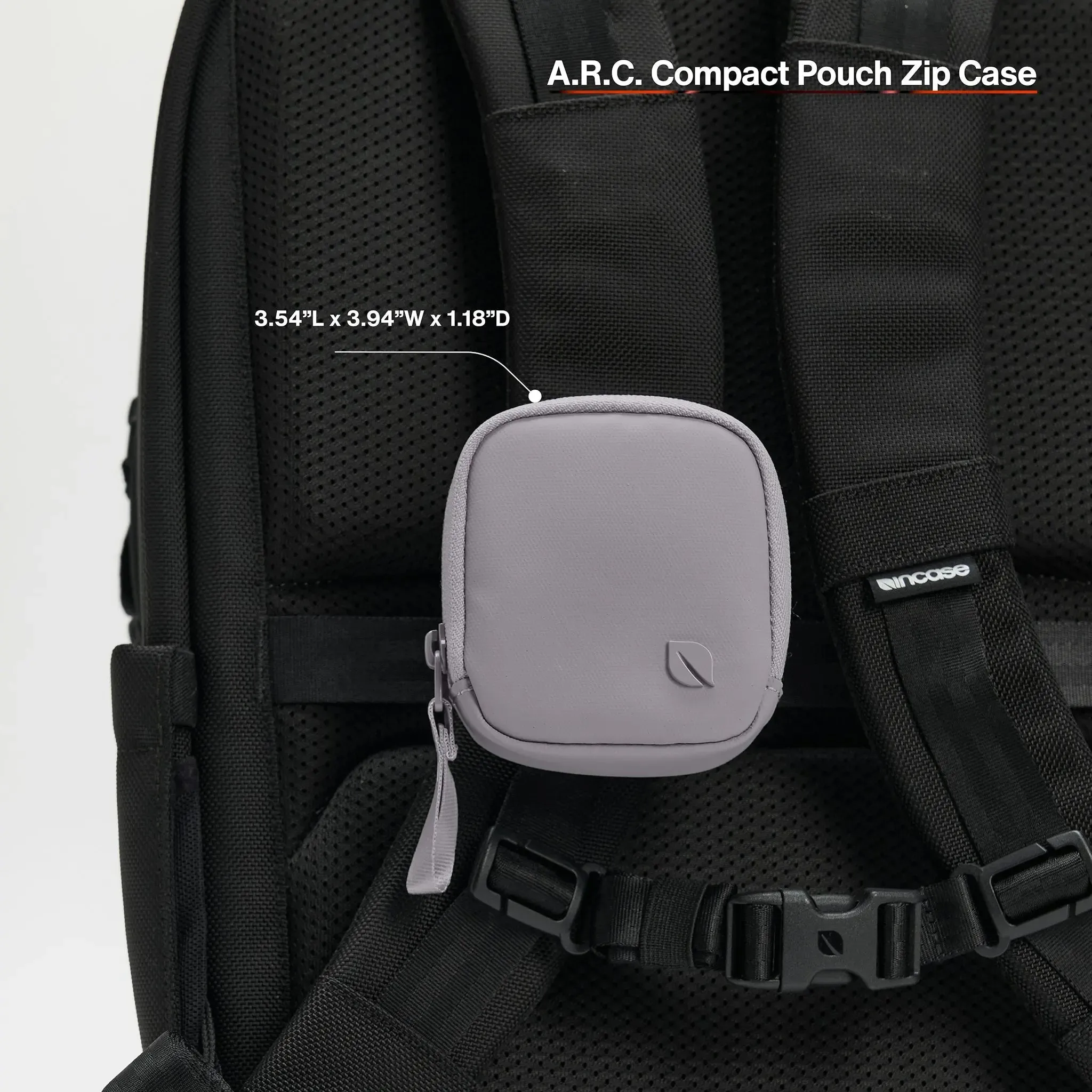 A.R.C. Compact Pouch With ReSpun 100% Recycled Polyester