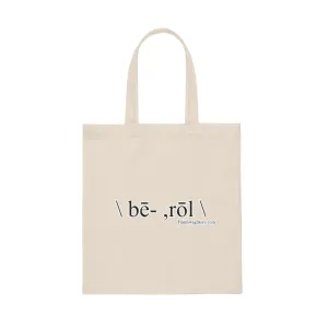 B-Roll Canvas Tote Bag