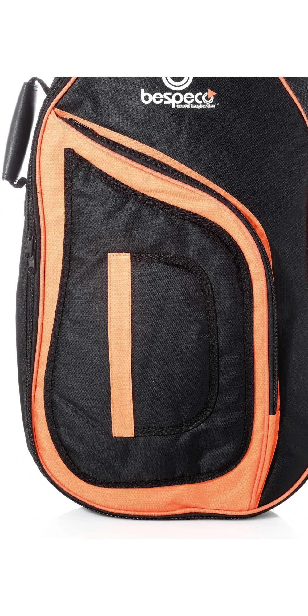 BAG180BG | BORSA MORBIDA PER BASSO ELETTRICO- NERO/ARANCIO
