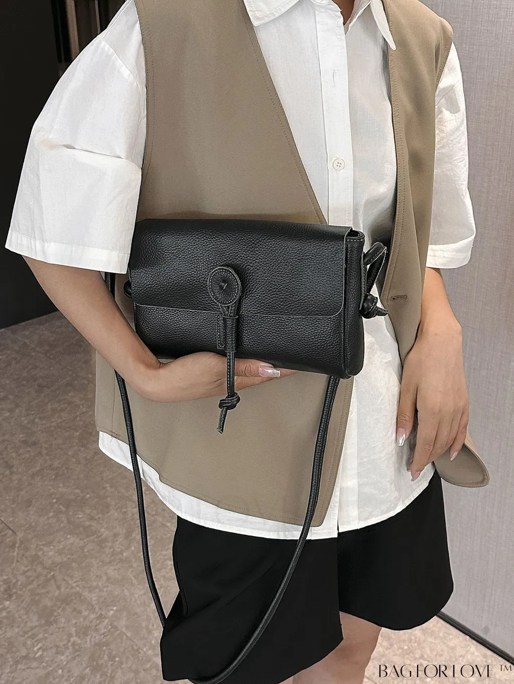 BagForLove - Premium Genuine Leather Shoulder Crossbody Bag: Versatile and Stylish