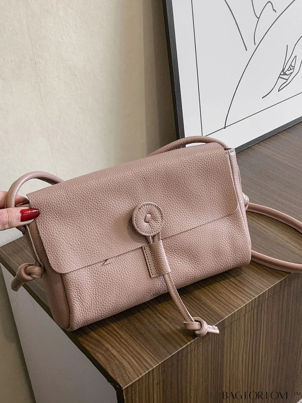 BagForLove - Premium Genuine Leather Shoulder Crossbody Bag: Versatile and Stylish