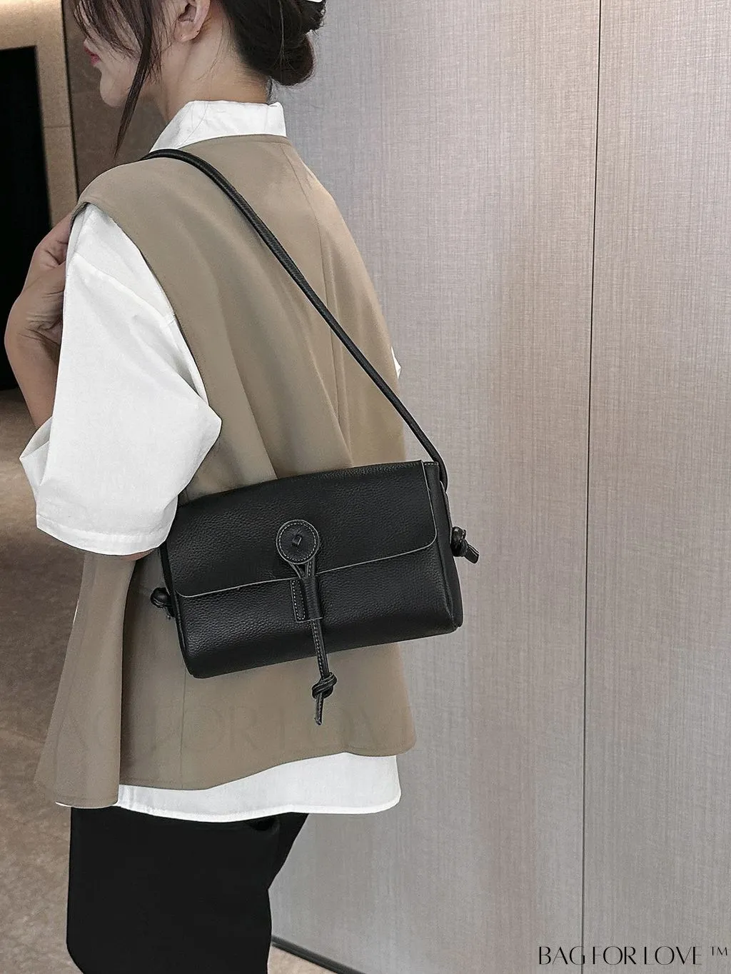 BagForLove - Premium Genuine Leather Shoulder Crossbody Bag: Versatile and Stylish