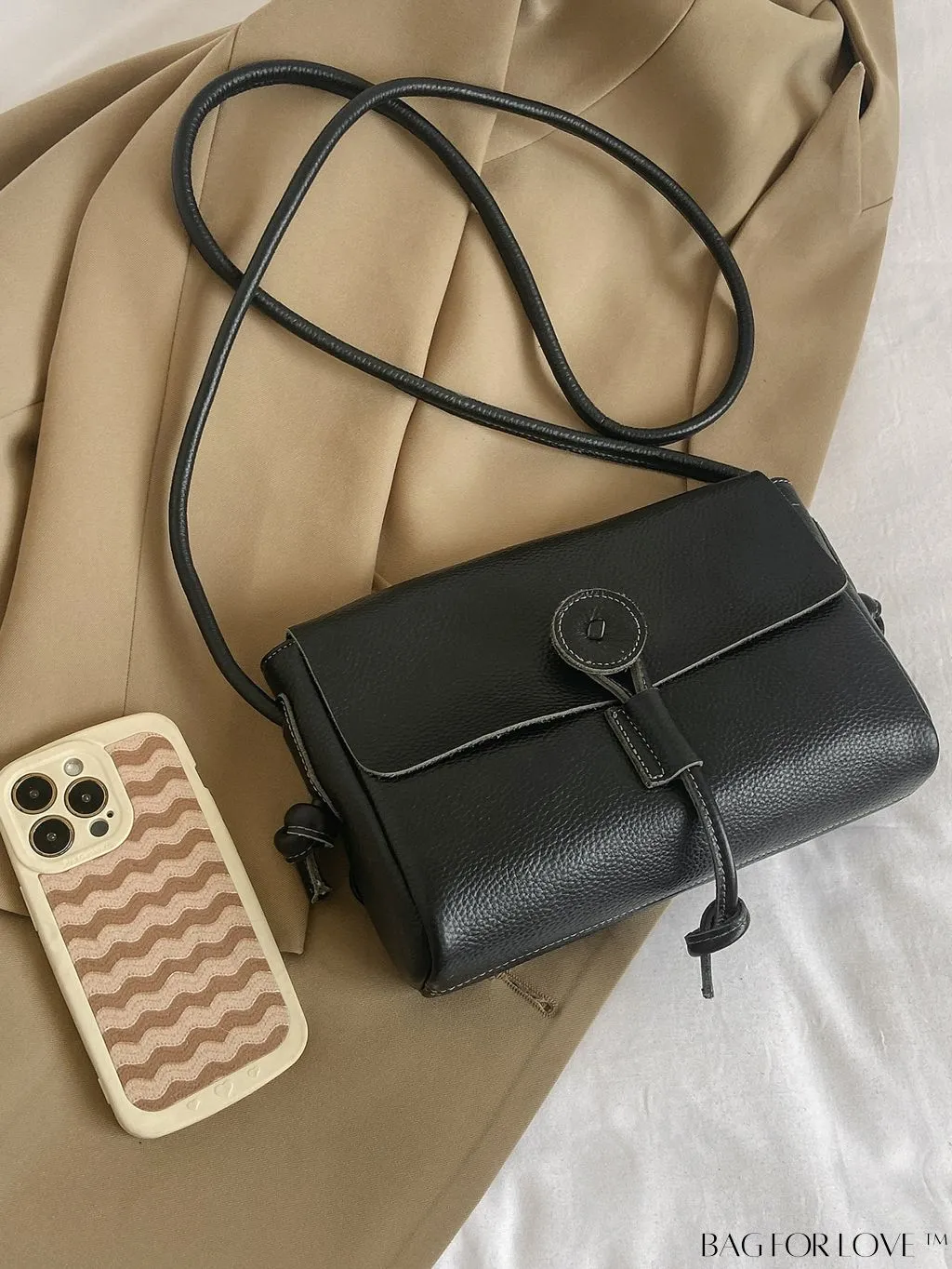 BagForLove - Premium Genuine Leather Shoulder Crossbody Bag: Versatile and Stylish