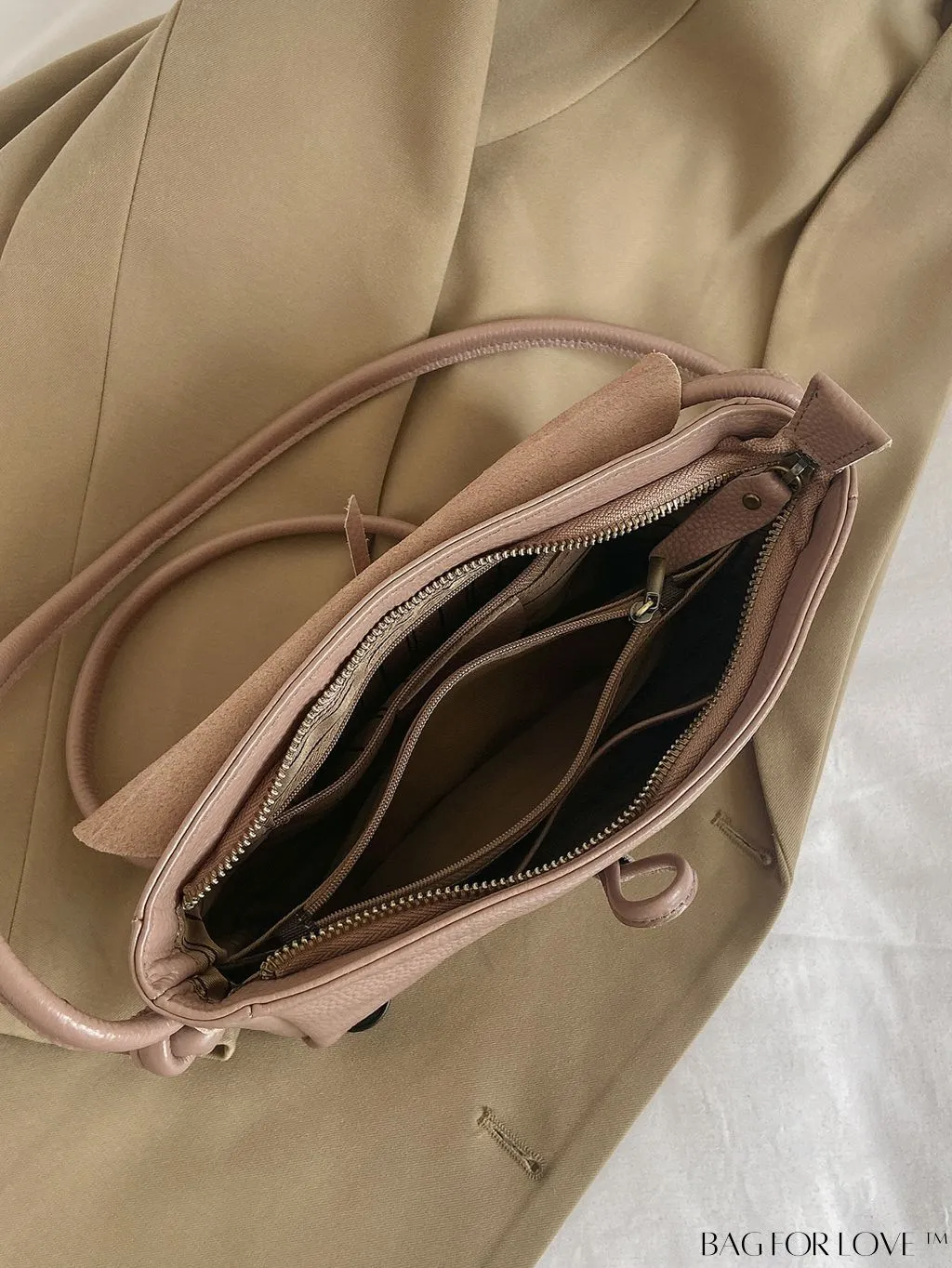 BagForLove - Premium Genuine Leather Shoulder Crossbody Bag: Versatile and Stylish