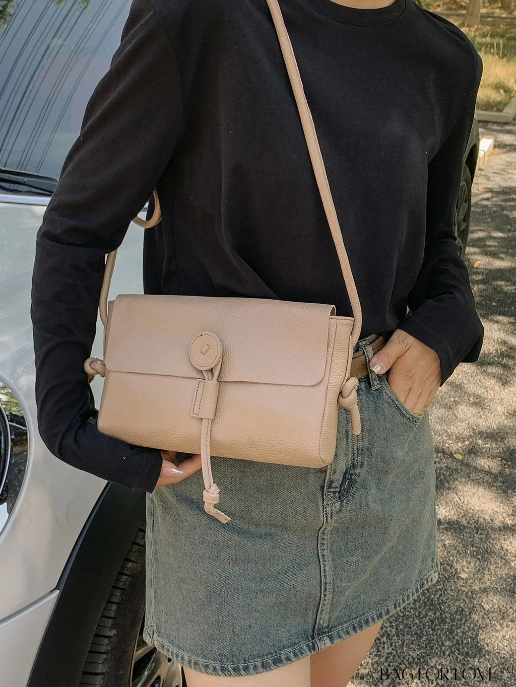 BagForLove - Premium Genuine Leather Shoulder Crossbody Bag: Versatile and Stylish