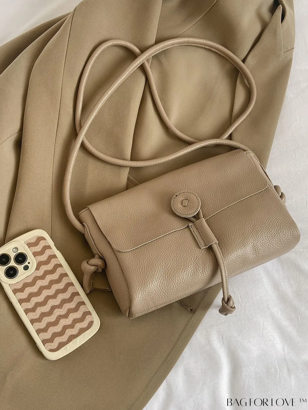 BagForLove - Premium Genuine Leather Shoulder Crossbody Bag: Versatile and Stylish