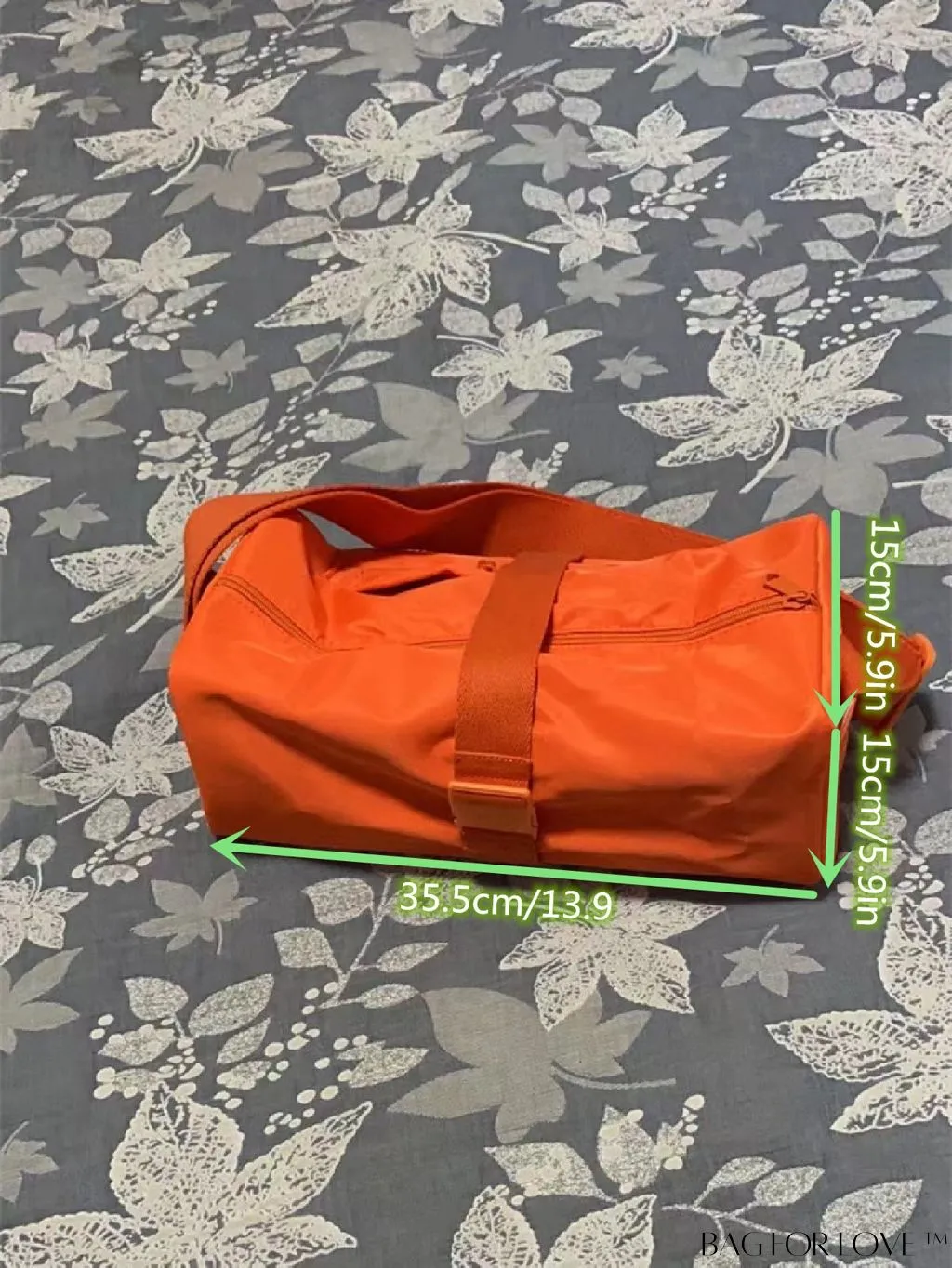BagForLove - Spacious and Durable Nylon Crossbody Bag for Casual Sports and Travel