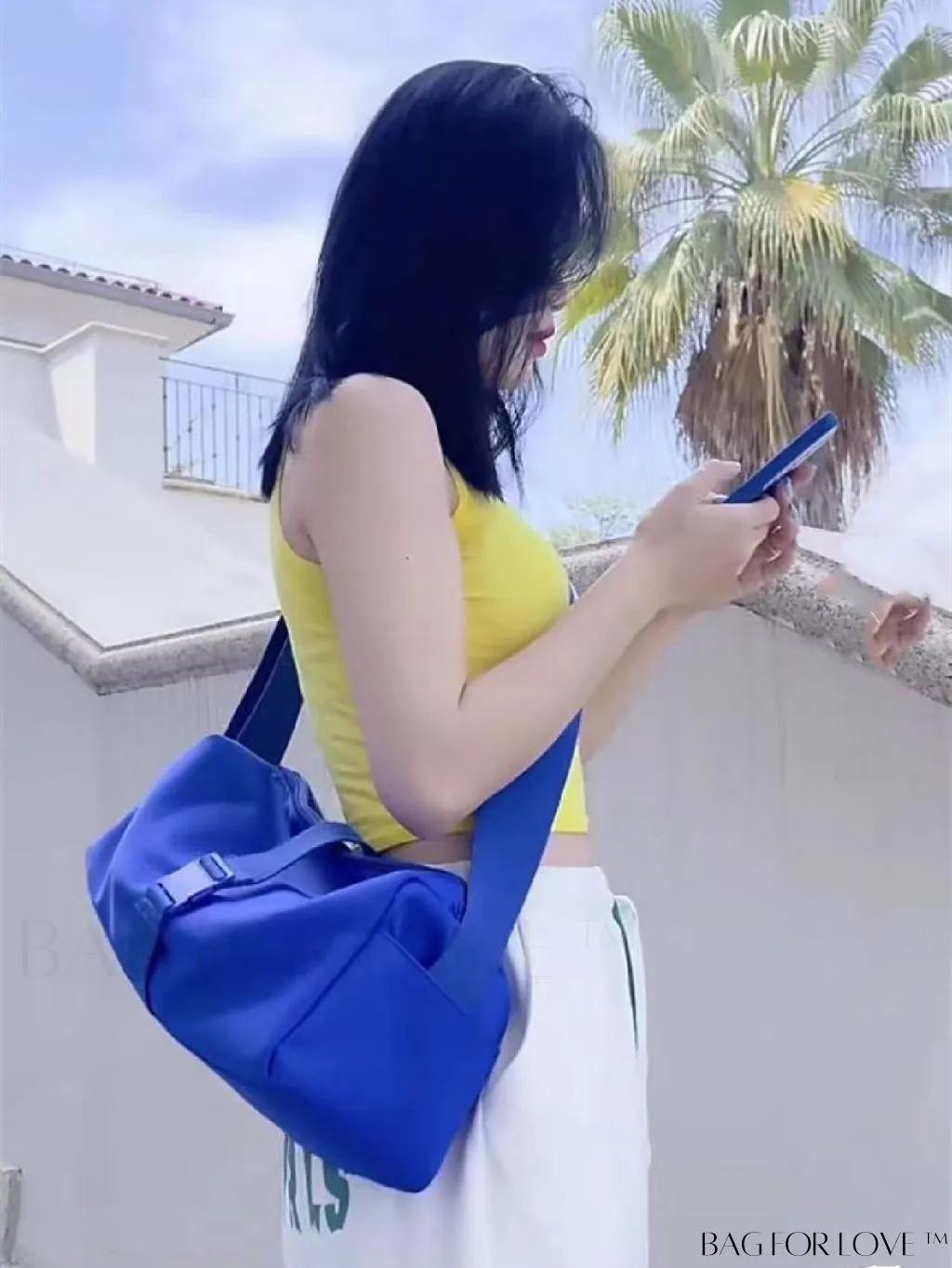 BagForLove - Spacious and Durable Nylon Crossbody Bag for Casual Sports and Travel