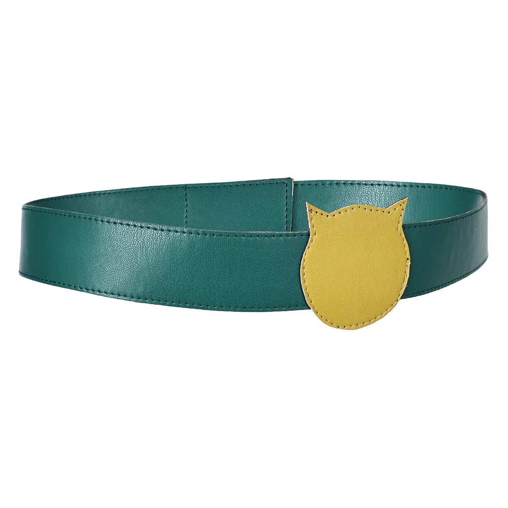 Batman Catwoman Cosplay Green Belt Waistband Halloween Carnival Costume Accessories Props