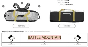 Battle Mountain Factory Custom Mega Duffel