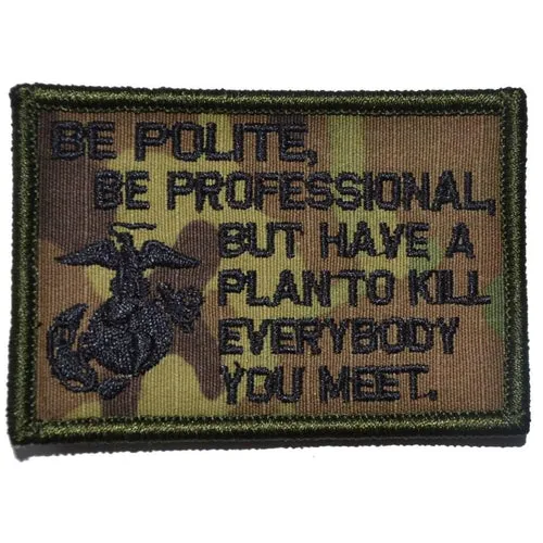 Be Polite, Be Professional Morale Patch