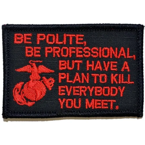 Be Polite, Be Professional Morale Patch