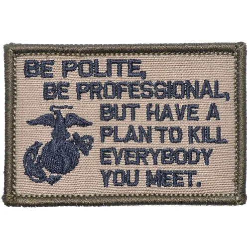 Be Polite, Be Professional Morale Patch