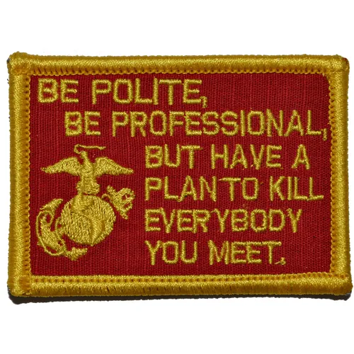 Be Polite, Be Professional Morale Patch