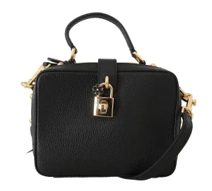 Black Leather Crossbody Hand Shoulder Borse Purse