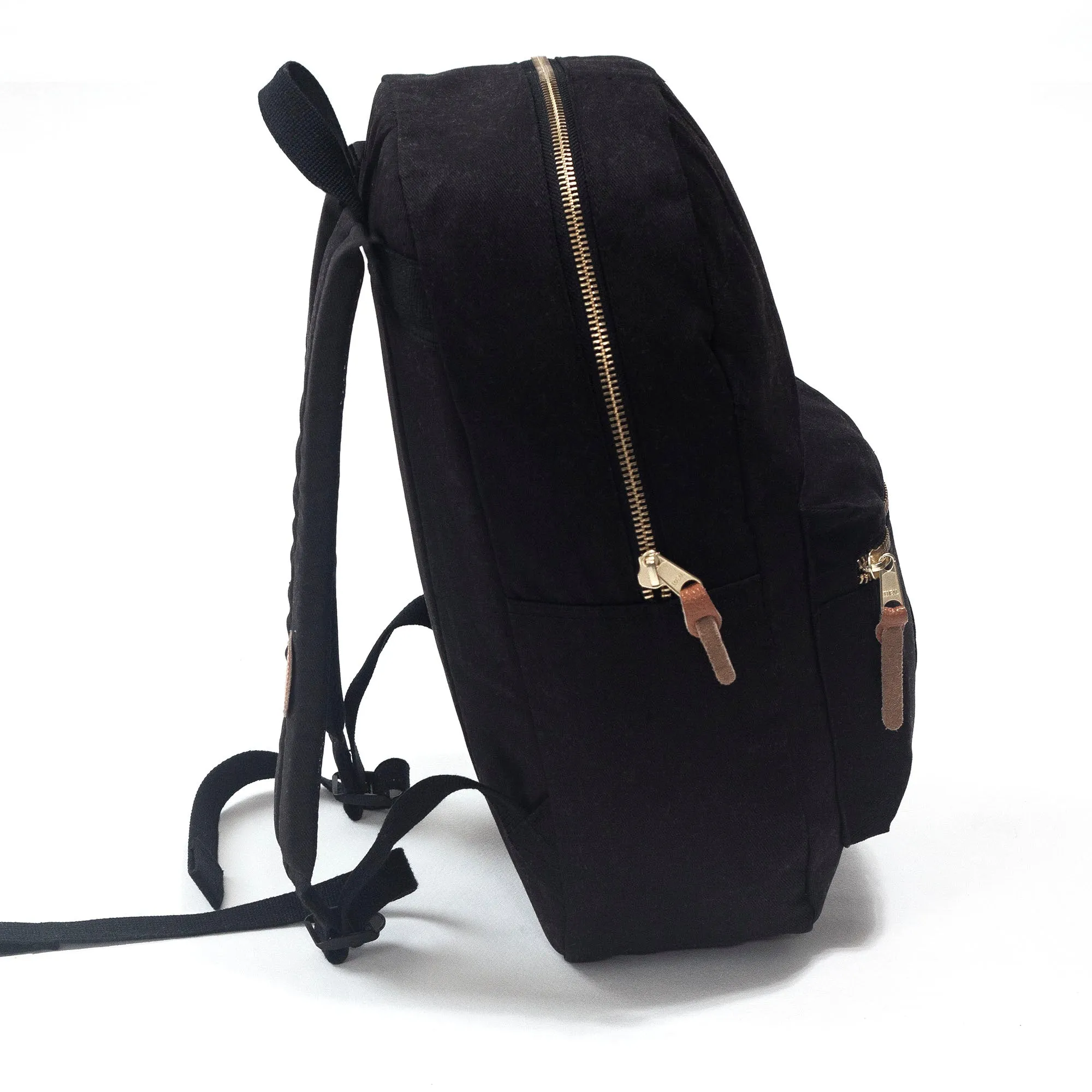 Black On Black Backpack - "The Stack"