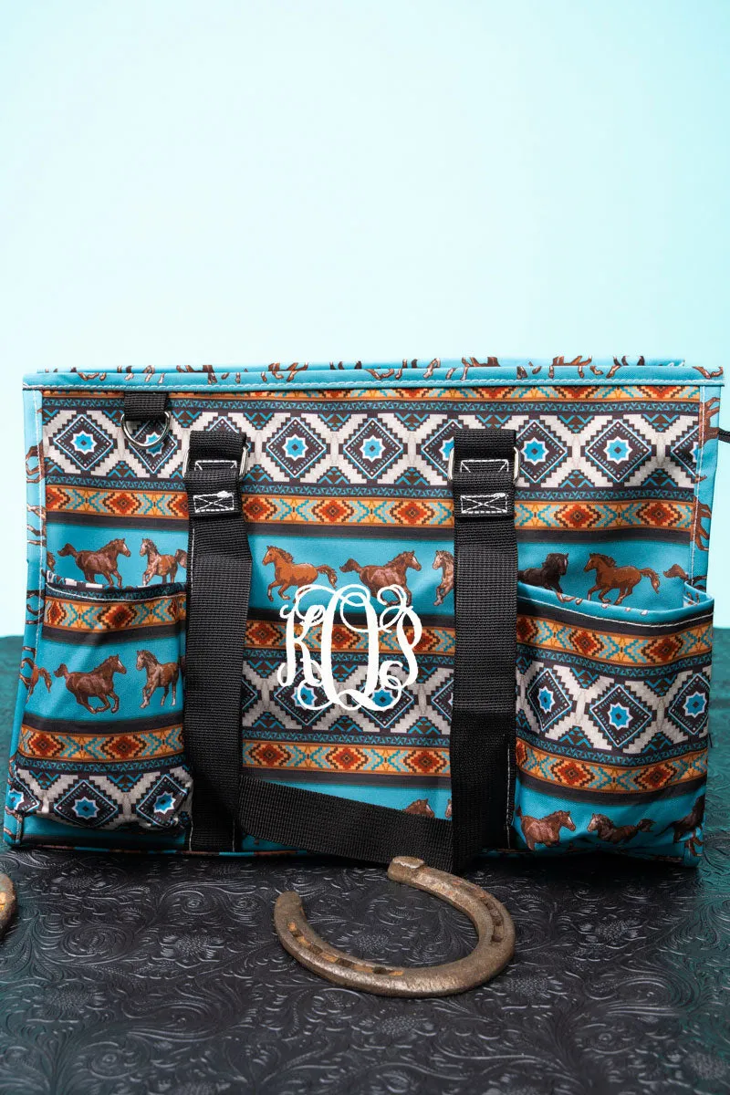 Blue Mountain Bronco Utility Tote with Black Trim