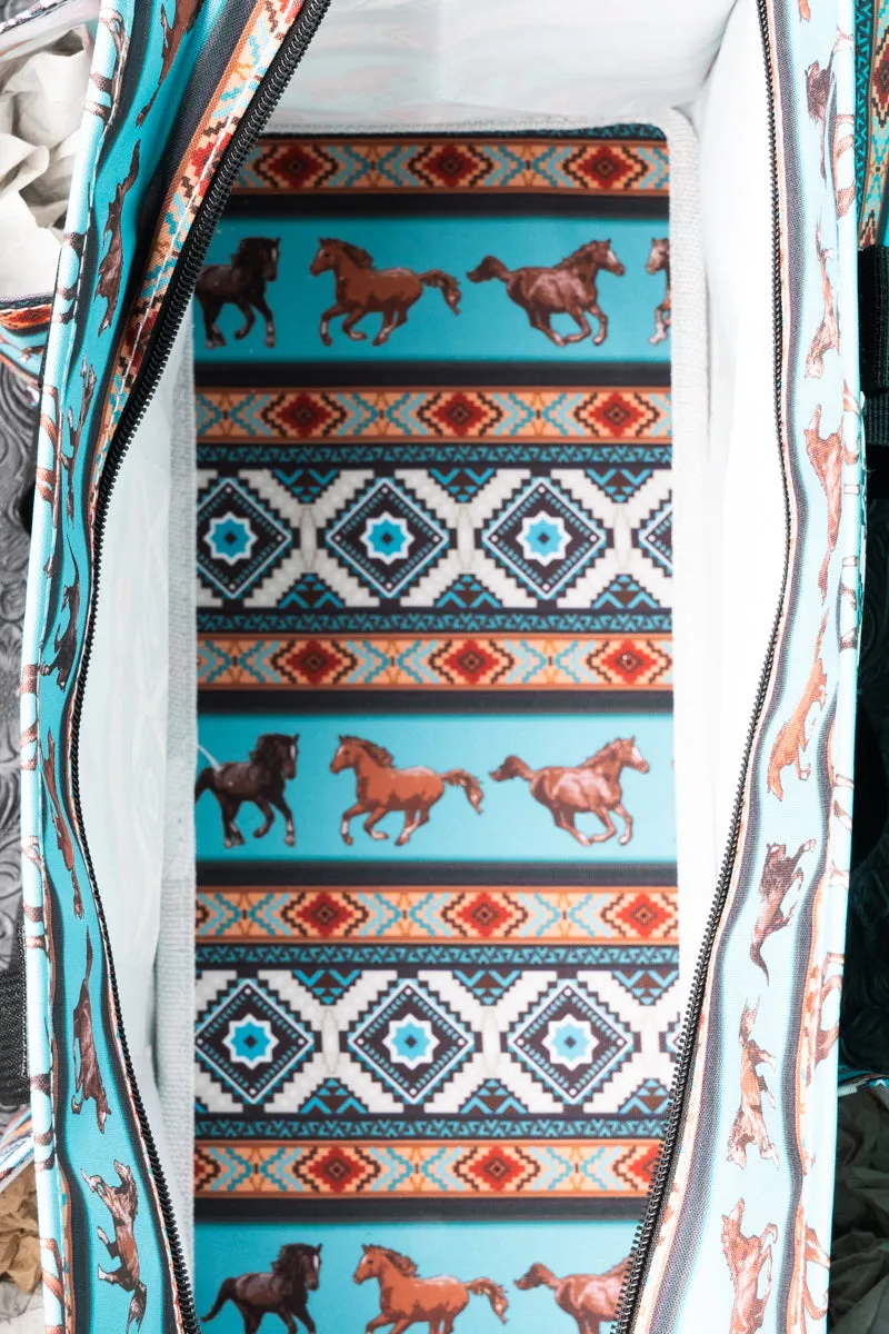Blue Mountain Bronco Utility Tote with Black Trim