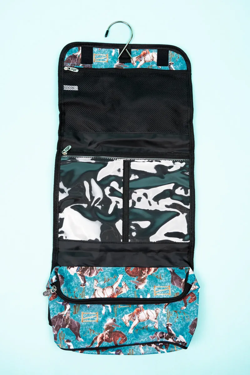 Blue Ridge Rodeo Roll Up Cosmetic Bag