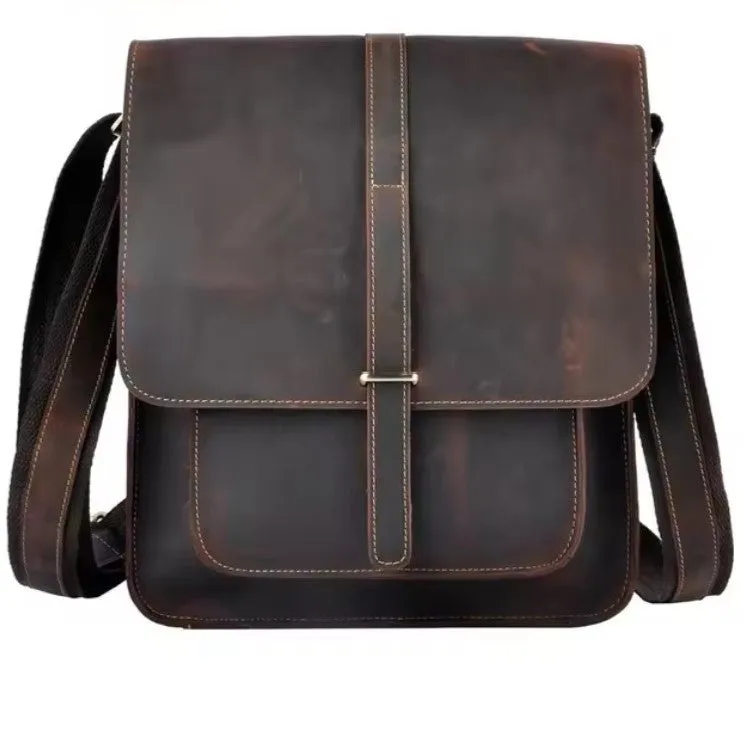 Brian Handmade Leather Messenger Bag