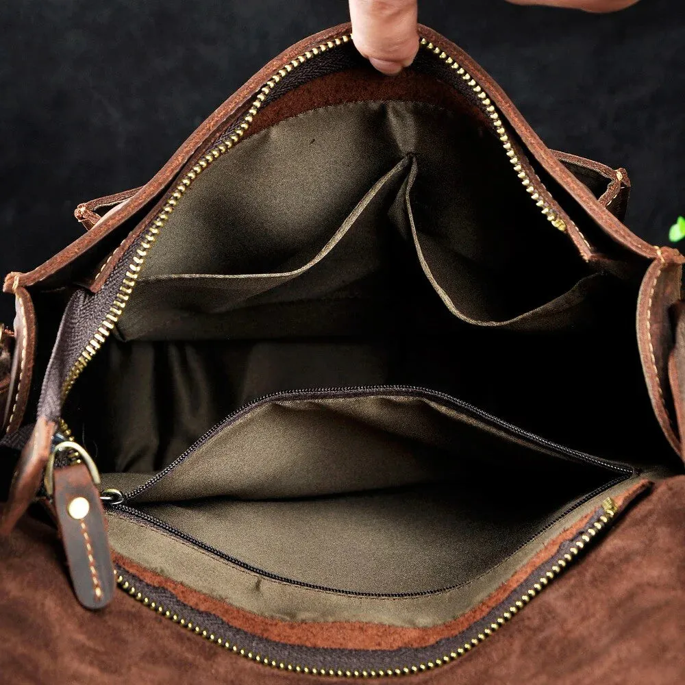 Brian Handmade Leather Messenger Bag