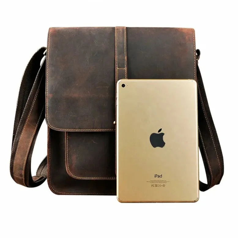 Brian Handmade Leather Messenger Bag
