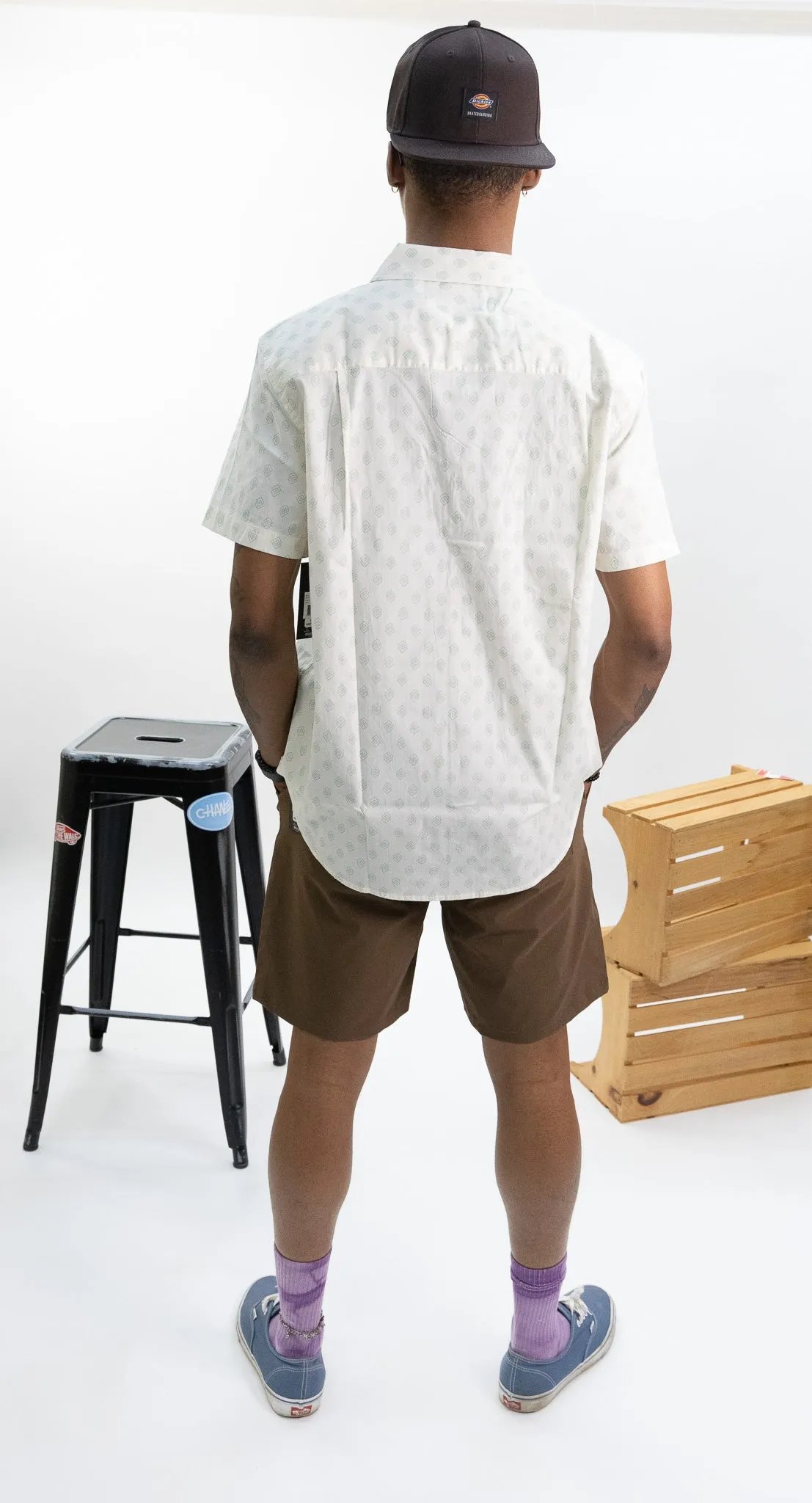Brixton Steady Cinch Elastic Short - Dark Earth
